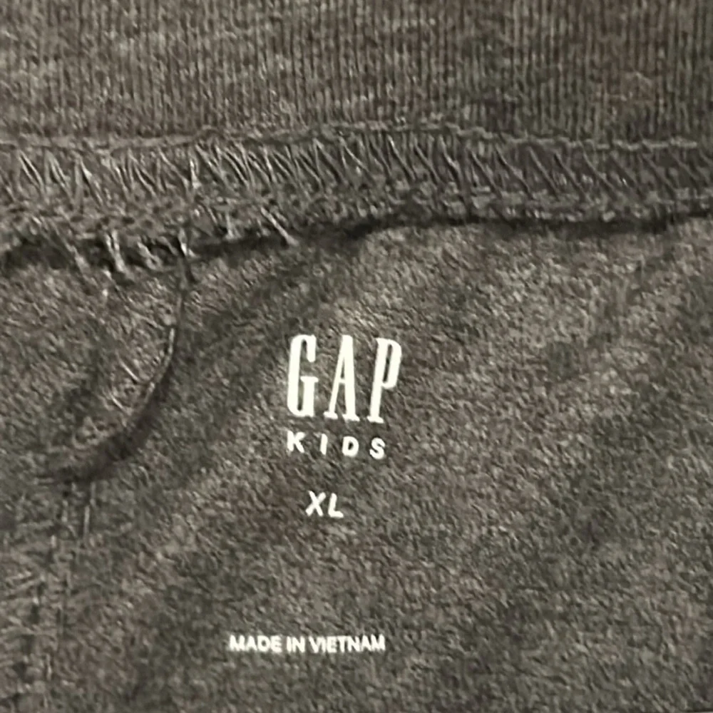 Gap Girls Gray Leggings With Sequins On Sides Size XL